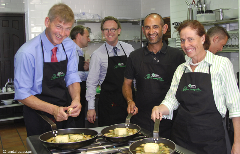 Spanish cooking holidays attract everyone from first time foodies to professionals chefs. © Michelle Chaplow Spanish cooking holidays attract students. first time foodies and professionals chefs from around the world. © Michelle Chaplow .